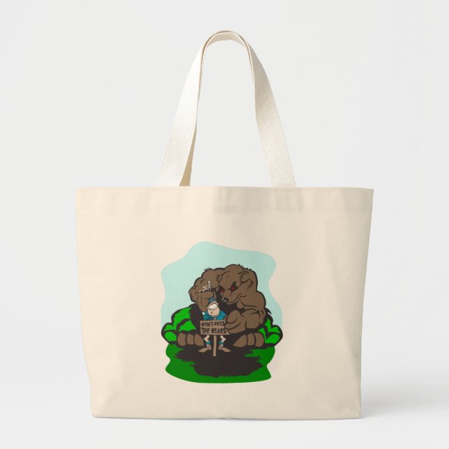 Bolso De Tela Gigante Camping Fun (Frente)