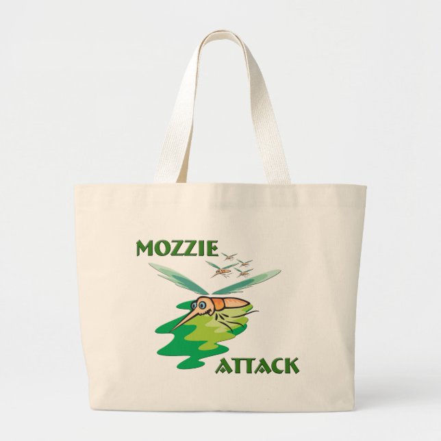 Bolso De Tela Gigante Camping Mozzie (Frente)