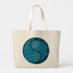 Bolso De Tela Gigante Cáncer y Caballo de Agua