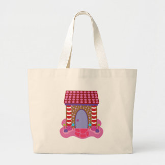 Bolso De Tela Gigante Candy Gingerbread House Tote Bag