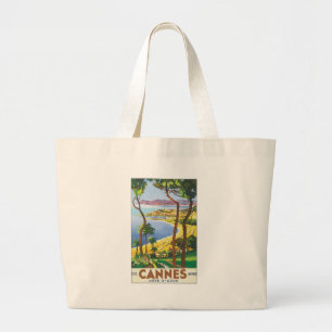 Bolso De Tela Gigante Cannes Costa Azul