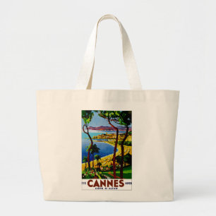 Bolso De Tela Gigante Cannes ~ Costa Azul