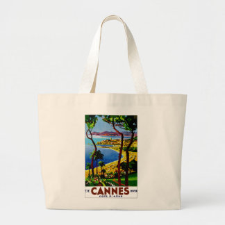 Bolso De Tela Gigante Cannes ~ Costa Azul