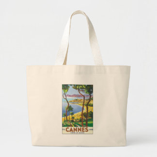 Bolso De Tela Gigante Cannes Cote D' Azur