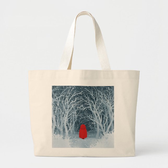 Bolso De Tela Gigante Caperucita Roja (Frente)