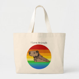 Bolso De Tela Gigante Capibara