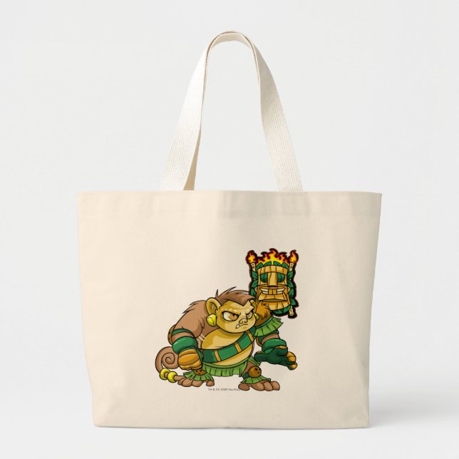 Bolso De Tela Gigante Capitán 1 del equipo de la isla del misterio (Frente)