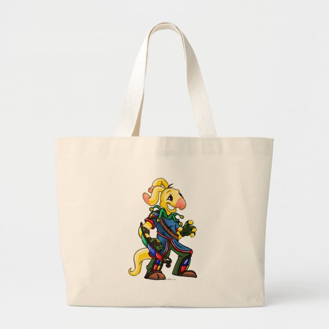 Bolso De Tela Gigante Capitán 2 del equipo de la isla de Roo (Frente)