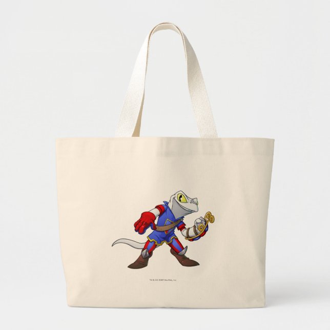 Bolso De Tela Gigante Capitán 2 del equipo de Meridell (Frente)