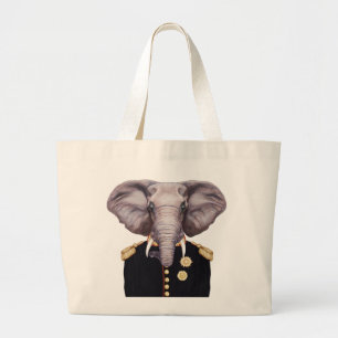 Bolso De Tela Gigante Capitán elefante