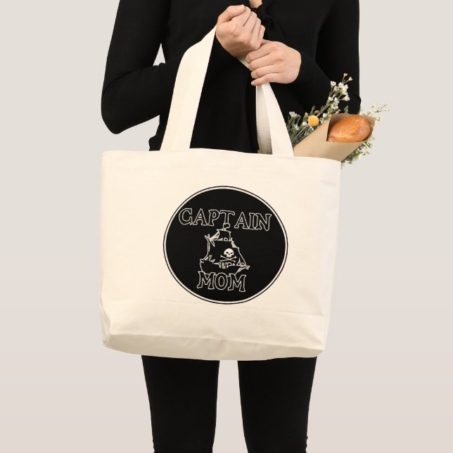 Bolso De Tela Gigante Capitán Mamá (Anverso (producto))