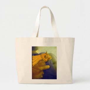 Bolso De Tela Gigante Capitán Me-Ow