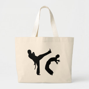 Bolso De Tela Gigante Capoeira