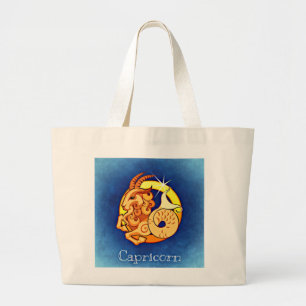 Bolso De Tela Gigante Capricornio
