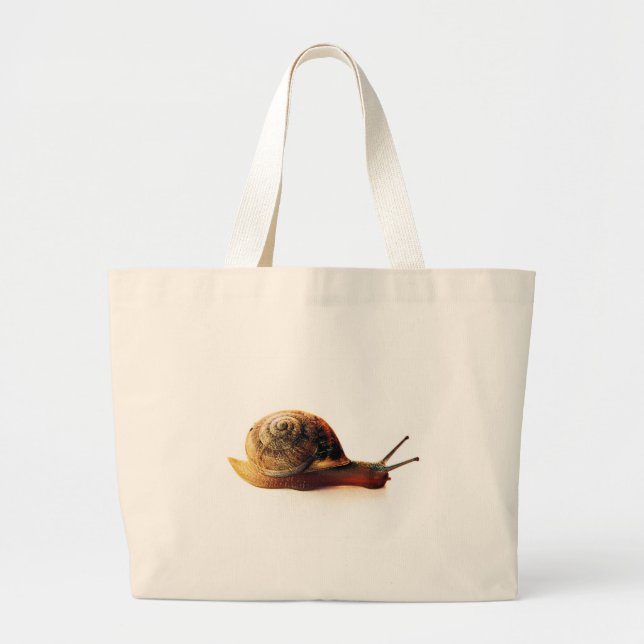 Bolso De Tela Gigante Caracol (Frente)