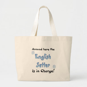 Bolso De Tela Gigante Cargo por asiento en inglés