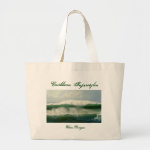 Bolso De Tela Gigante Caribbean Superstylin'
