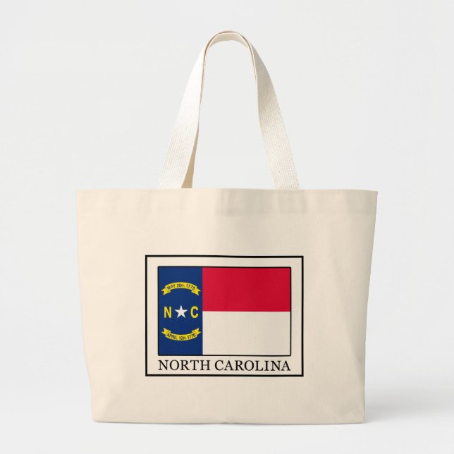 Bolso De Tela Gigante Carolina del Norte (Frente)