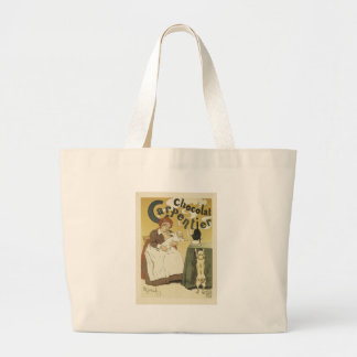 Bolso De Tela Gigante Carpentier de chocolate