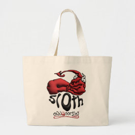 Bolso De Tela Gigante Carry Your Sin Sloth 