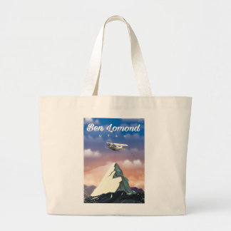 Bolso De Tela Gigante Cartel de viaje a Ben Lomond, Utah