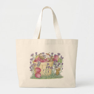 Bolso De Tela Gigante Casa-Ratón Designs® - tote enorme