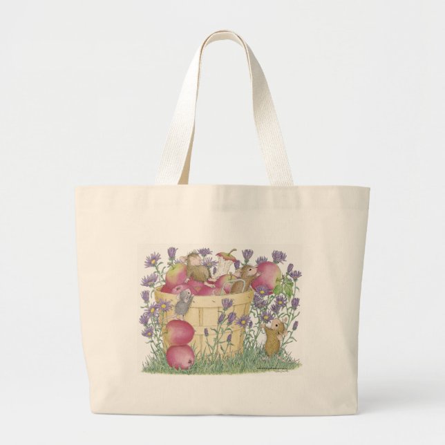Bolso De Tela Gigante Casa-Ratón Designs® - tote enorme (Frente)