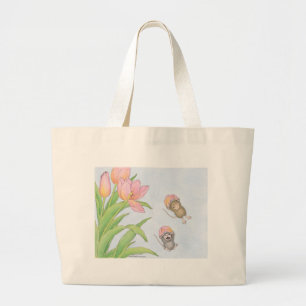 Bolso De Tela Gigante Casa-Ratón Designs® - tote enorme