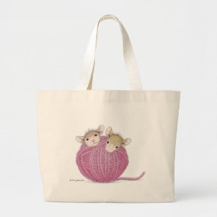 Bolso De Tela Gigante Casa-Ratón Designs® - tote enorme
