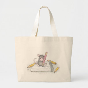 Bolso De Tela Gigante Casa-Ratón Designs® - tote enorme