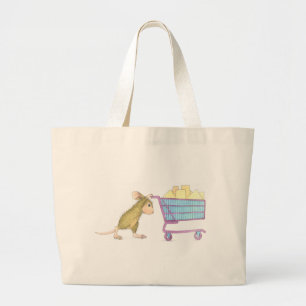 Bolso De Tela Gigante Casa-Ratón Designs® - tote enorme