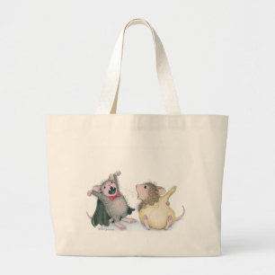 Bolso De Tela Gigante Casa-Ratón Designs® - tote enorme