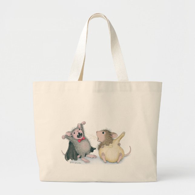 Bolso De Tela Gigante Casa-Ratón Designs® - tote enorme (Frente)