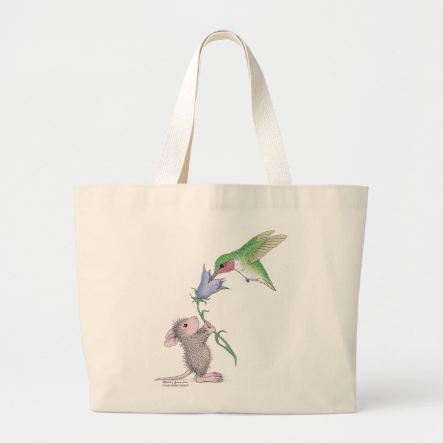 Bolso De Tela Gigante Casa-Ratón Designs® - tote enorme (Frente)