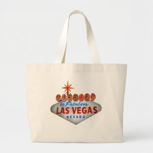 Bolso De Tela Gigante Casado en el tote fabuloso de Las Vegas