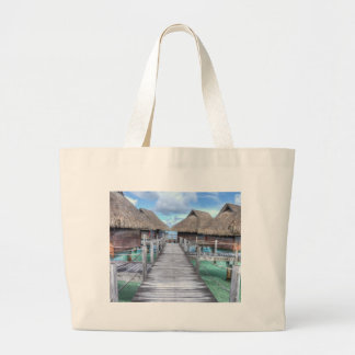 Bolso De Tela Gigante Casas de planta baja ideales de Bora Bora