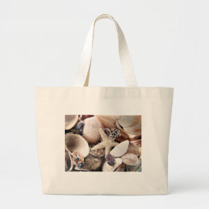 Bolso De Tela Gigante Cáscaras del mar