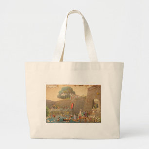Bolso De Tela Gigante Castelo de São Thiago