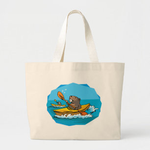 Bolso De Tela Gigante Castor