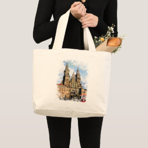 Bolso De Tela Gigante Catedral de Santiago de Compostela (A Coruña)