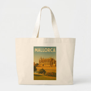 Bolso De Tela Gigante Catedral Vintage Retro Mallorca