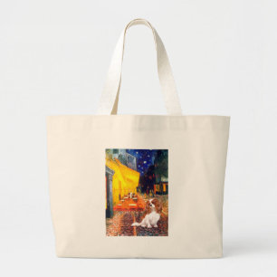 Bolso De Tela Gigante Cavalier 2 (Bl) - Café Terrace