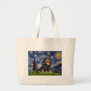 Bolso De Tela Gigante Cavalier (BT) - Noche estrellada