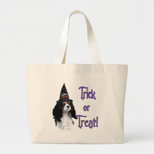 Bolso De Tela Gigante Cavalier King Charles Spaniel Trick