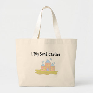 Bolso De Tela Gigante Cavo Castillos de Arena