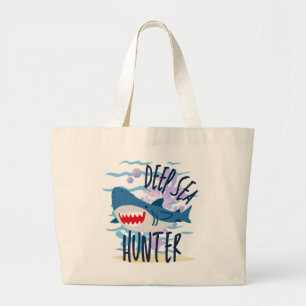 Bolso De Tela Gigante cazador de aguas profundas