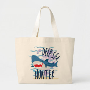 Bolso De Tela Gigante cazador de aguas profundas