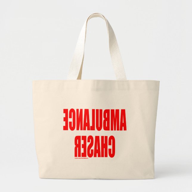 BOLSO DE TELA GIGANTE CAZADOR DE AMBULANCIA (Frente)