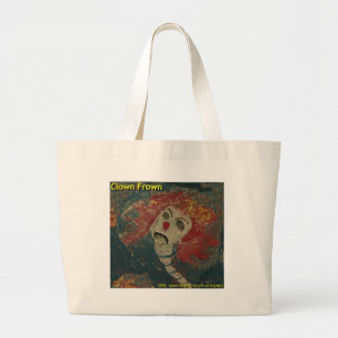 Bolso De Tela Gigante ceño de payaso