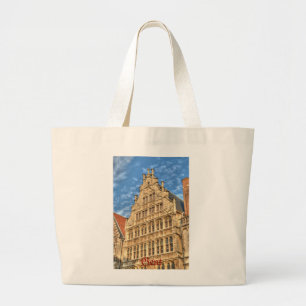 Bolso De Tela Gigante centro histórico de Gante, Bélgica